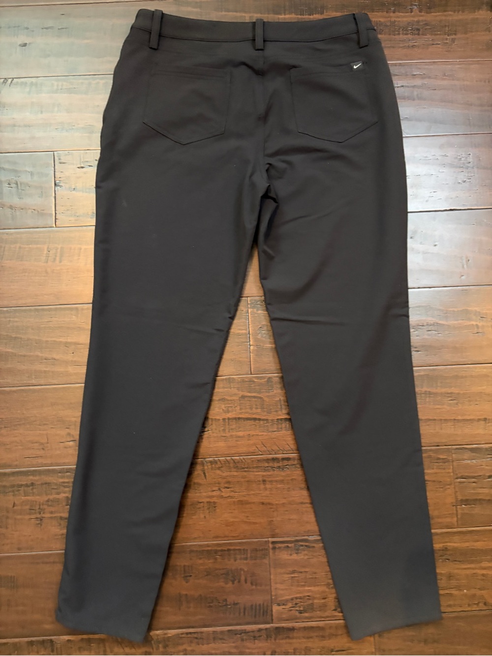 Nike women’s Black Straight-Leg Golf Pants Classic outdoor sporty athletic chic - Picture 6 of 7